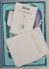 Bliss IPL Hair Remover Contact Sensor, Manual/Automatic Mode 5 Energy Levels NEW