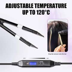 V Light Hair Extensions Kit – Portable Handheld V Light Machine with 6 LED Be…