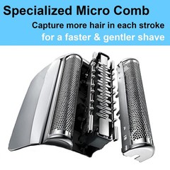 Teeyso 70S Series 7 Replacement Head For Braun Electric Foil Shaver Compatible