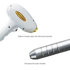 2in1 808 Diode Laser Hair & Picosecond Tattoo Removal Machine Yag 755 808 1064