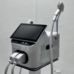 2-in-1 4000w Diode Pico Laser Ice Painless Hair & Tattoo Removal Salon Machine