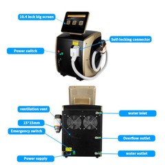 Diode Laser 810 Hair Removal 755nm 810nm 1064nm Diodo Beauty Machine Spa Use