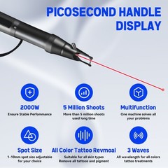 Fractional Laser Co2 Nd Yag Laser Tattoo Remove Facial Skin Rejuvenation Machine