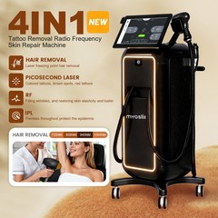 Four-in-one beauty device: hair removal, skin rejuvenation, spot fading, and tig