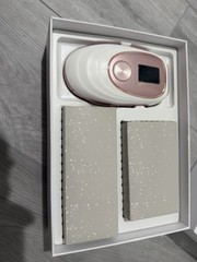 IPL Hair Removal Device LCD Display Ice Cooling Corded Electric w/ Sunglasses