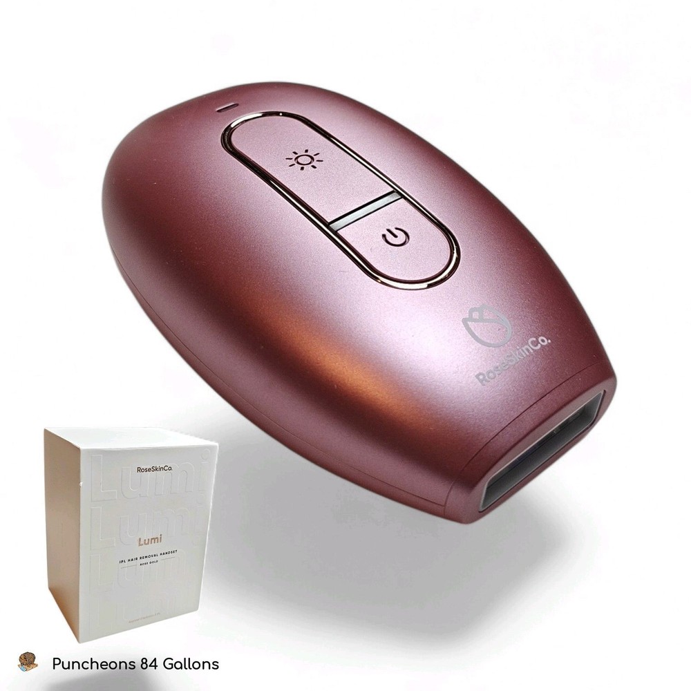 Rose Skin Co Lumi IPL Hair Removal Device (Rose Gold)