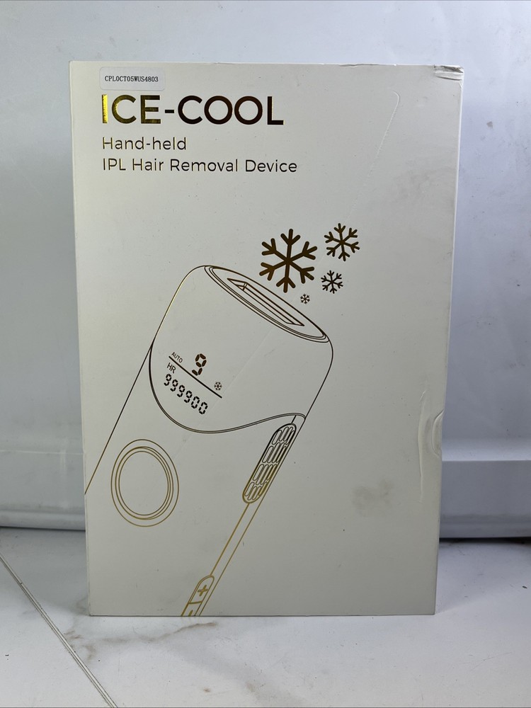 IPL Laser Hair Removal Device 3-in-1 Painless Ice Cooling CT05- New Sealed