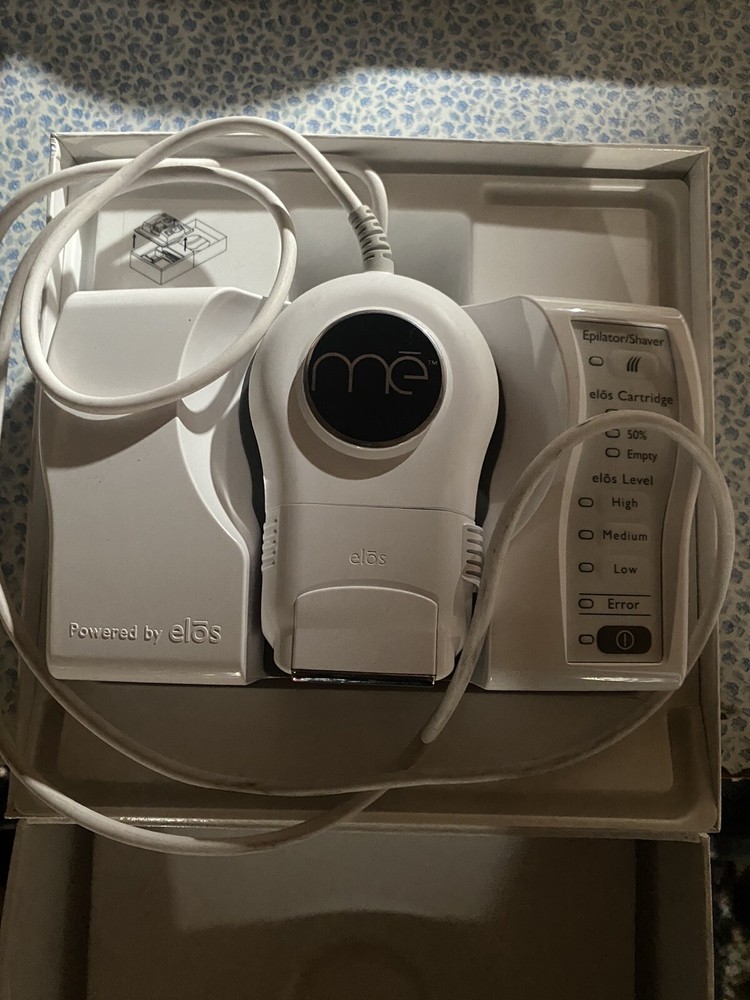 me Permanent At-Home Hair Removal Hair Reduction Device Me-Smooth White USED
