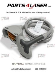 CUTERA TITAN XL HAND PIECE, FULLY REFURBISHED AND CHARGED W/ PULSES P4L3385
