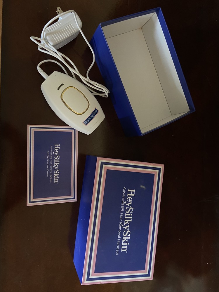 Hey Silky Skin Laser Hair Removal Handset W/ Box Hey Silky Skin