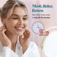 SpaLife 10 Piece Korean Face Mask & Moisturizing Variety Set (10 Pack), Pink