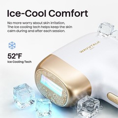 Long-Lasting IPL Hair Removal System for Face & Body – Painless, Corded Use