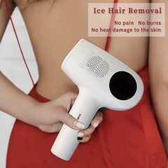 Painless IPL Laser Hair Removal Flashes Ice Cooling Function for Whole Body