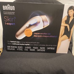 Braun Smart IPL Skin i·Expert Pro 7 Laser Hair Removal 4 Heads PL7387