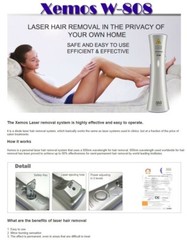 [BNB MEDICAL]Xemos Laser Hair Removal,Free Shipping from KOR + DHL Express