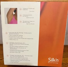Silk’n Jewel Unisex Full Body Permanent Skin Hair Removal Device NEW
