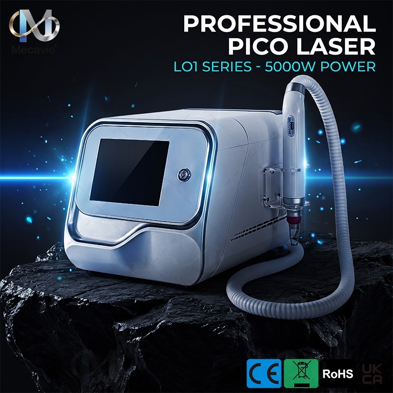 Mecavie 5000W Picosecond ND YAG Laser Tattoo Spot Carbon Peeling Salon Machine