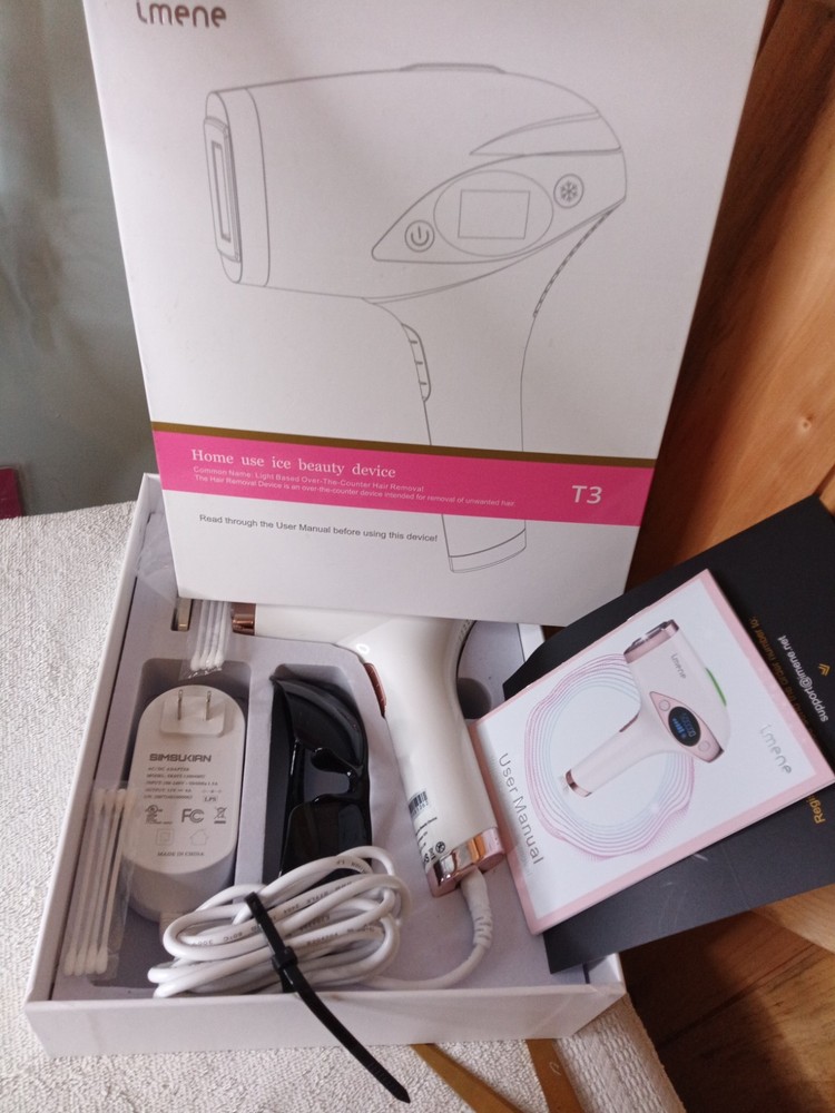 Permanent Laser Hair Removal Imene Brand Home Use Ice Beauty Device $125