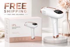 ✅ IPL Hair Removal Device LCD Display for Face Body Legs Underarm