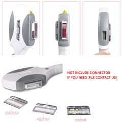 Replacement Handle Wand with 3 filters for OPT IPL Laser Hair Removal Equipment
