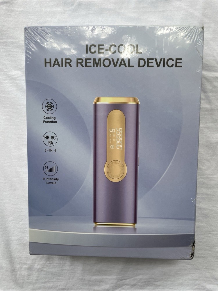 ICE COOL HAIR REMOVAL DEVICE -FREE SHIPPING NEW IN BOX