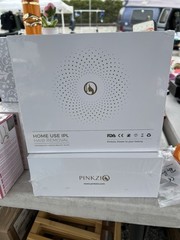 Pinkzio GP586 IPL Hair Removal Device Corded Auto-Flash 5 Settings White/Gold