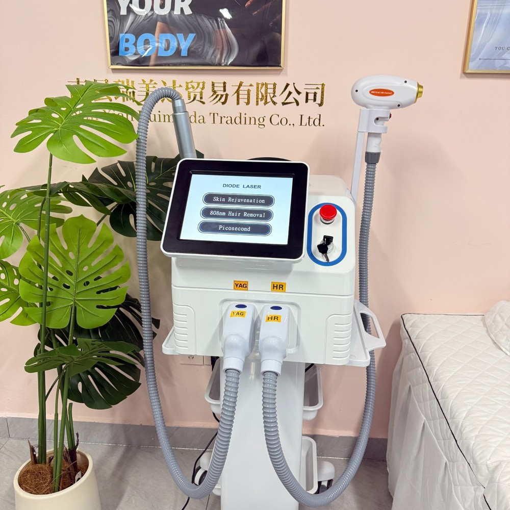 Professional 2 IN 1 Pico Laser Tattoo & Hair Removal Skin Rejuvenation Device