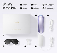 ULIKE Air 10 IPL Laser Hair Removal system purple for Women painless-Refurbished