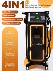 Four-in-one beauty device: hair removal, skin rejuvenation, spot fading, and tig
