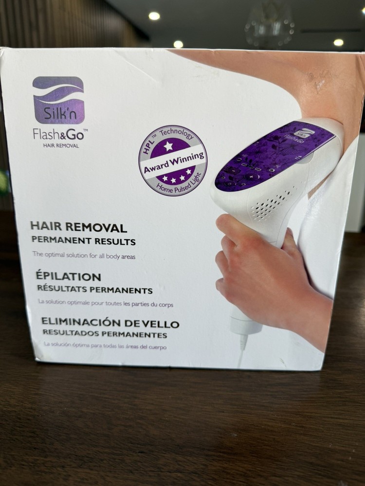 Silk’n Flash Hair Removal Device. Open box tested Once