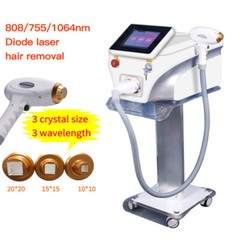 Painless Diode Laser Hair Removal Skin Rejuvenation 755/808/1064nm Machine