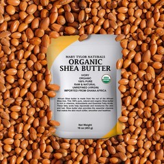 Mary Tylor Naturals Organic Shea Butter 1 lb — USDA 16 Ounce (Pack of 1)