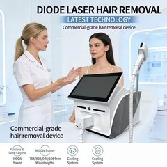 Professional FAC 4-Wavelength Diode Laser Hair Removal Device for All Skin Tones