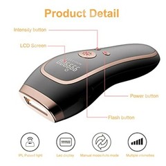 IPL Hair Removal for Woman Man Laser Devices Face Bikini Area System Auto