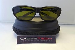 LASER SAFETY EYEWEAR, LASER PROTECTION GLASSES, ALEXANDRITE AND YAG 1064, 755