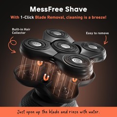 Groomie Cordless Bald Head Shavers For Men Baldiepro Head Grooming Kit –