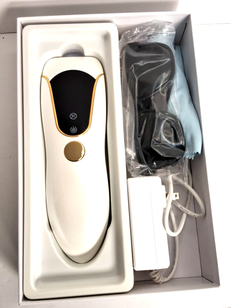 FZ-100 – White Ice-Cooling Handheld IPL Hair Removal Device Unisex