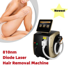 Diode Laser 810nm Wavelength Permanent Hair Removal Skin Rejevenation Machine
