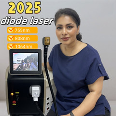 new！！2026 alma Alexandrite Ice Soprano Titanium Diode Laser Hair Removal Machine