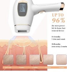 Permanent Hair Removal, IPL Laser Hair Removal for Women/Men, at-Home Kit