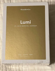 LUMI IPL Hair Removal Handset – RoseSkinCo. -White Gold – GENUINE New Sealed