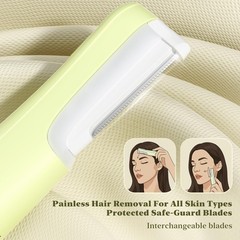 Dermaplaning Tool for , Dermaplane Razor for Light Exfoliation & Peach Fuzz H…