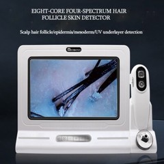 10MP Four-Spectrum Hair Follicle Detector Professional Skin Hair Scalp Detector