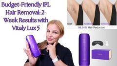 Vitaly Sapphire Ice-Cooling IPL Hair Removal for Fast Full-Body Results