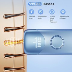 At-Home Laser Hair Removal for Body, Legs, and Armpits – Innovative Ice Cooling