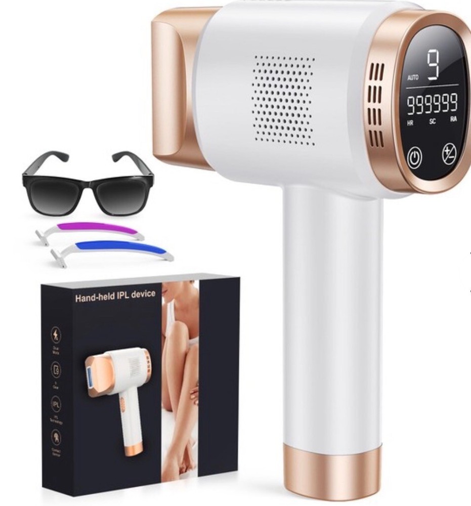Aopvui FZ-608 Laser Hair Removal Hand-held IPL Device 999900 Flashes