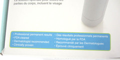 BellaFlash by Silk’nHome Pulsed Light Technology Hair Removal System 909298 New
