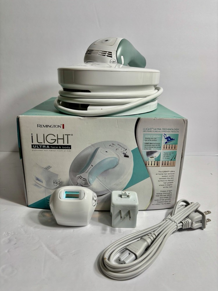 Remington IPL6500 iLight Pro Ultra Face Body At Home IPL Hair Removal System