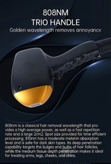 2025 Pro 2 in 1 ICE Diode Laser Hair Removal Machine 808nm 755nm Cosmetics