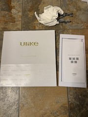 Ulike IPL Hair Removal Device Purple Corded Electric with Accessories